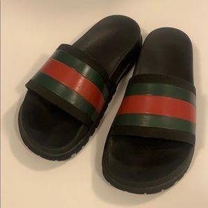 Authentic Gucci Slides - size 7 black